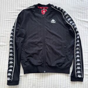 Kappa BlackJacket with White Logo down sleeves